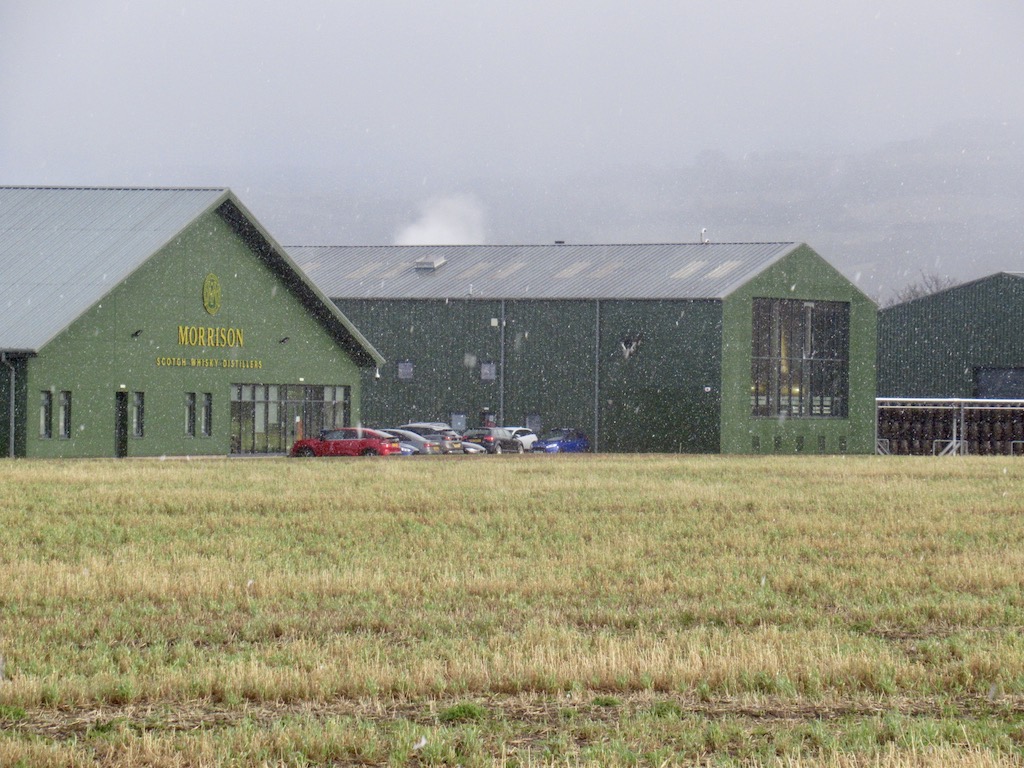 Aberargie distillery buildings in Aberargie, Fife