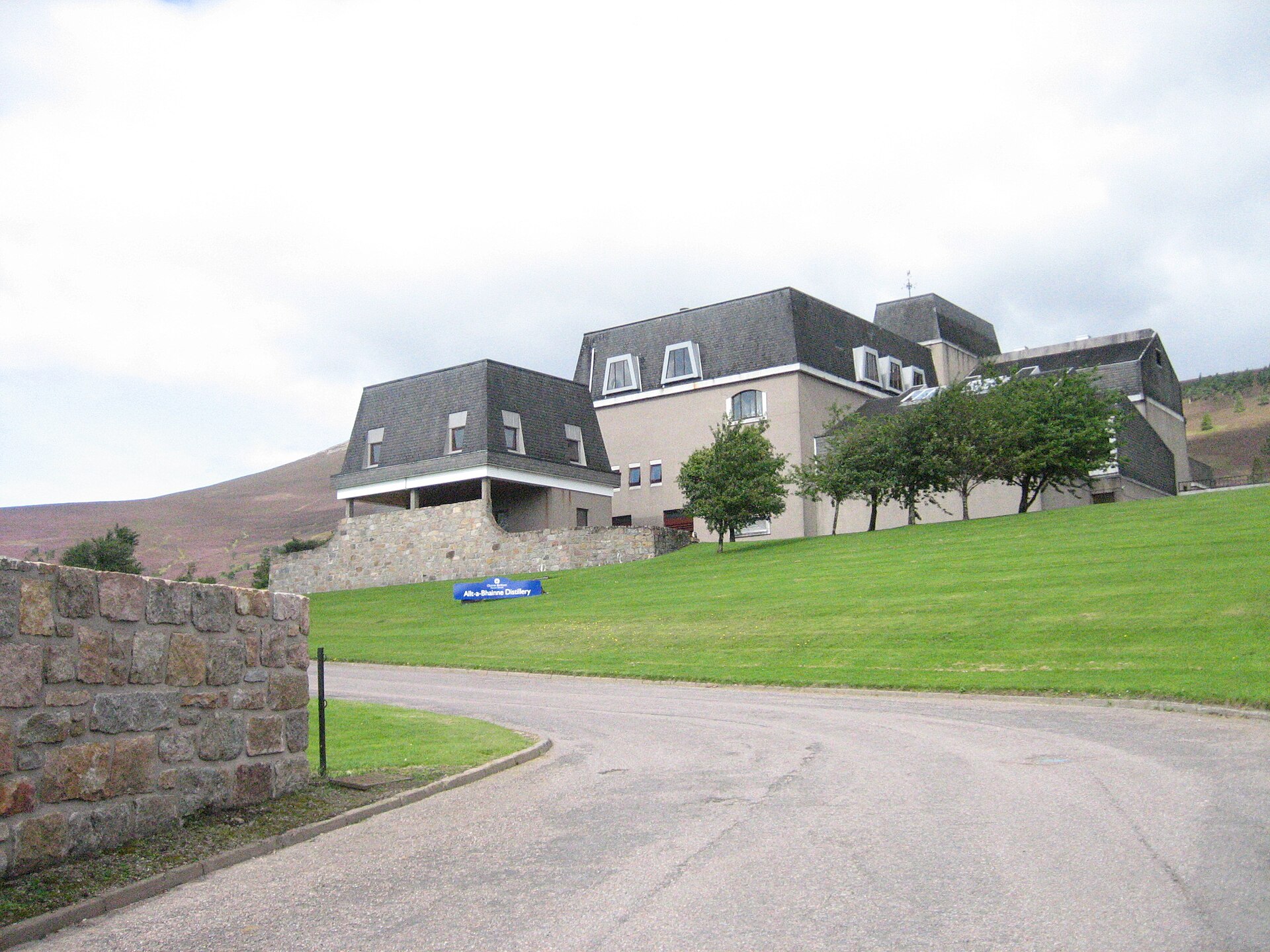 Allt a’ Bhainne distillery site