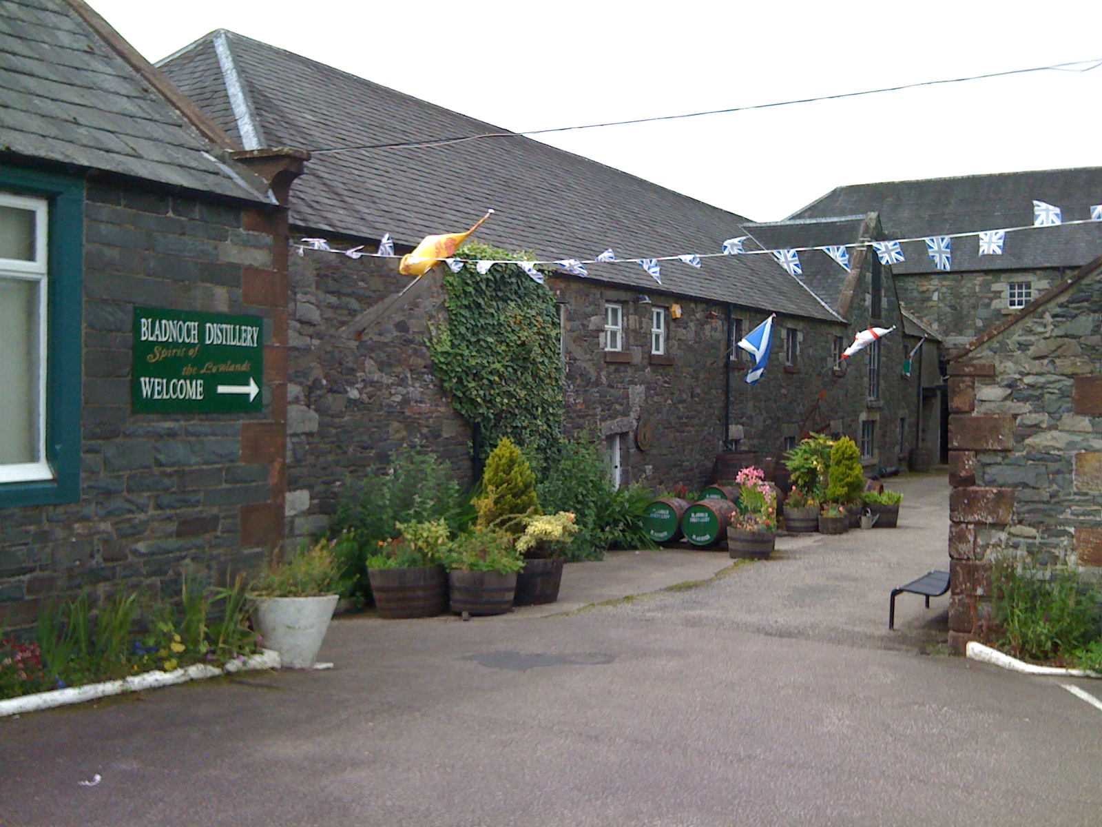 Bladnoch Distillery buildings
