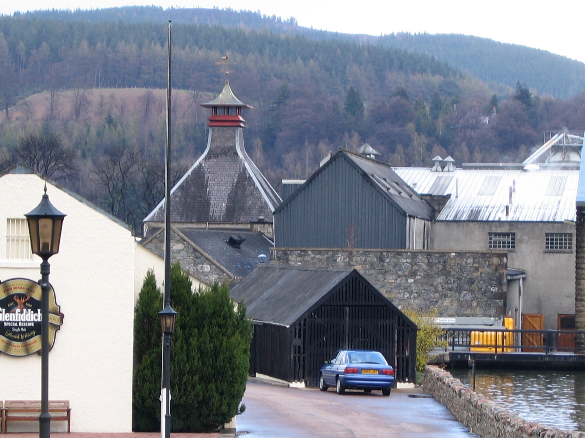 Glenfiddich distillery site