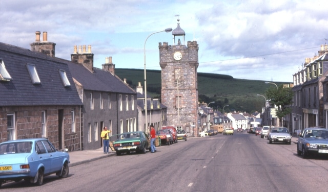 Kininvie Distillery site near Dufftown