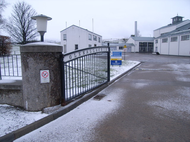 The GlenAllachie distillery site
