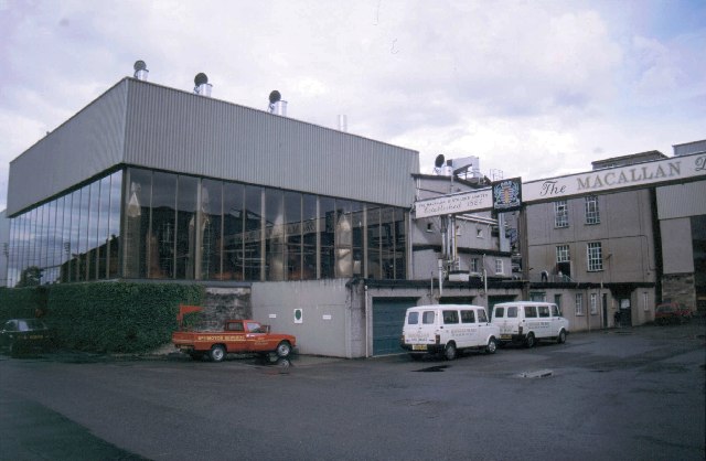 The Macallan distillery site