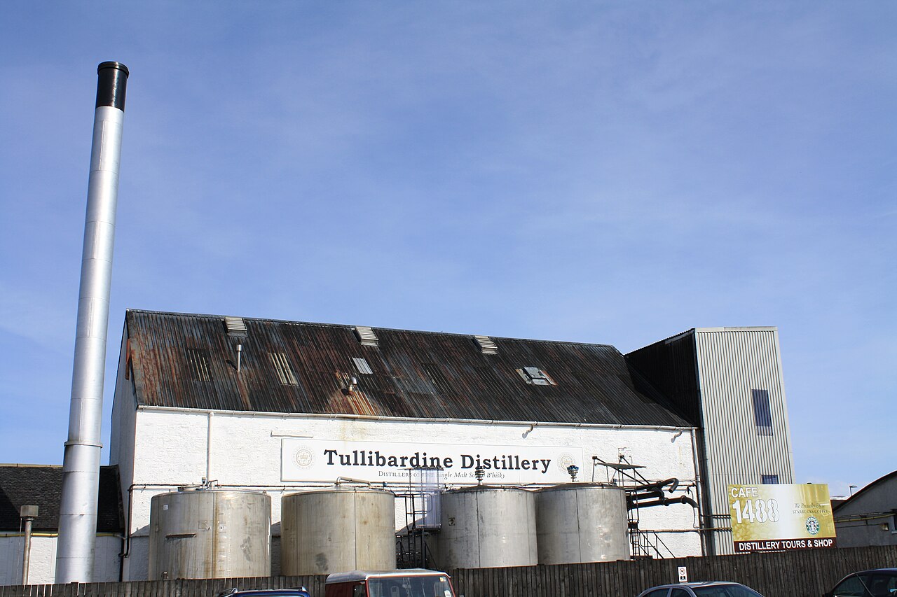 Tullibardine Distillery distillery site photograph